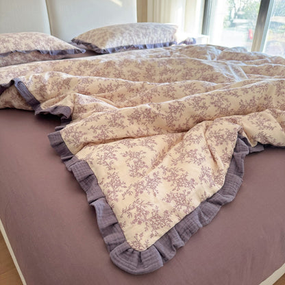 Decorative Stylish Polka Dot Bedspread Homeandso