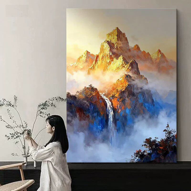 Majestic Mountain Landscape Wall Art Homeandso