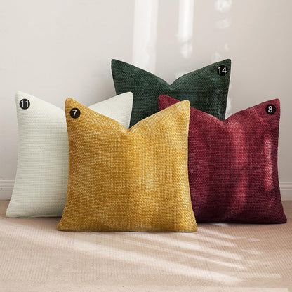 Textured Multi-Color Decorative Pillow