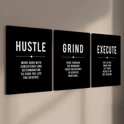 Motivational Typography Wall Art Print Homeandso