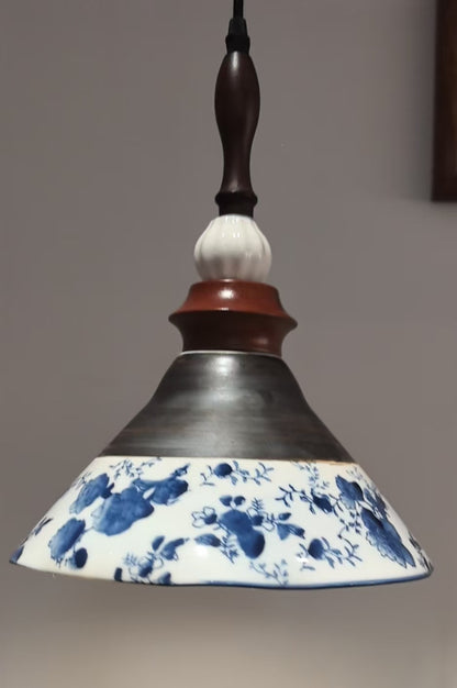 Vintage Circus-Style Pendant Lamp
