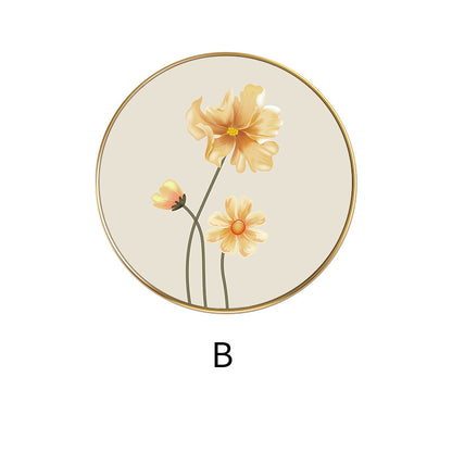 Floral Decorative Wall Plate Homeandso