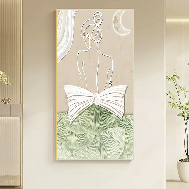 Elegant Fashion Art Print Homeandso