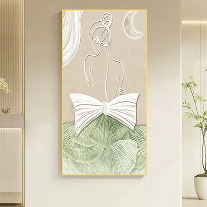 Elegant Fashion Art Print Homeandso