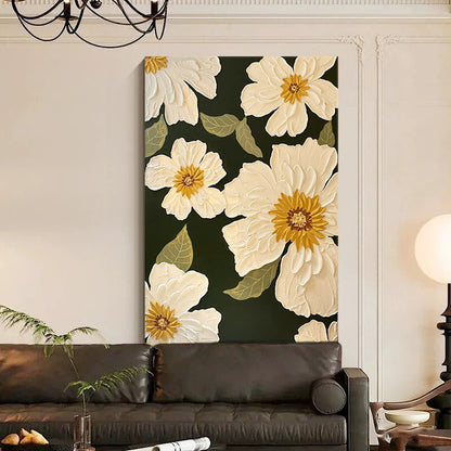 Floral Embossed Wall Art Homeandso