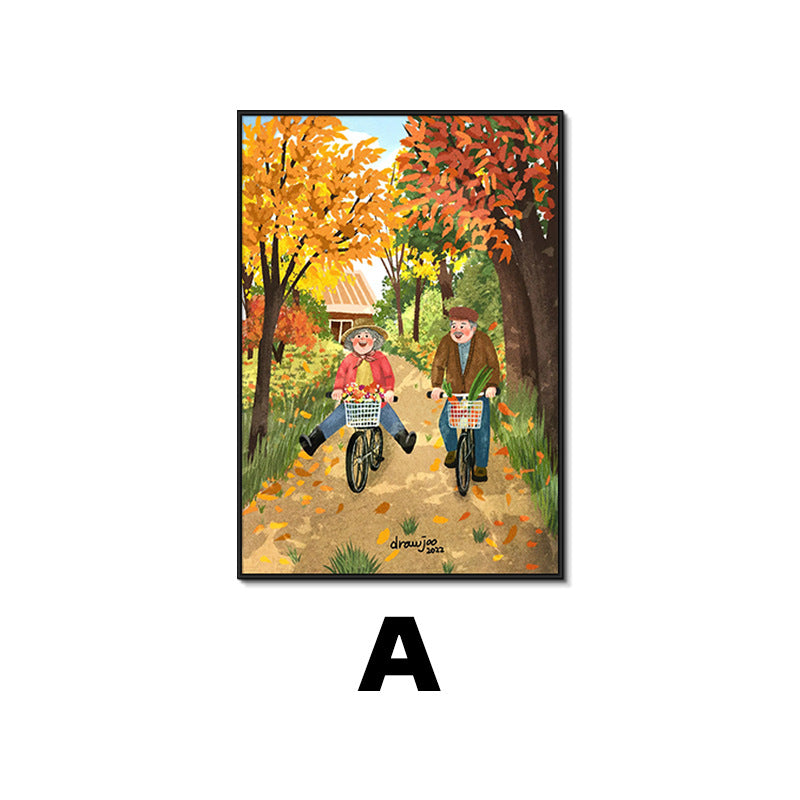 Decorative Illustrative Canvas Art Homeandso