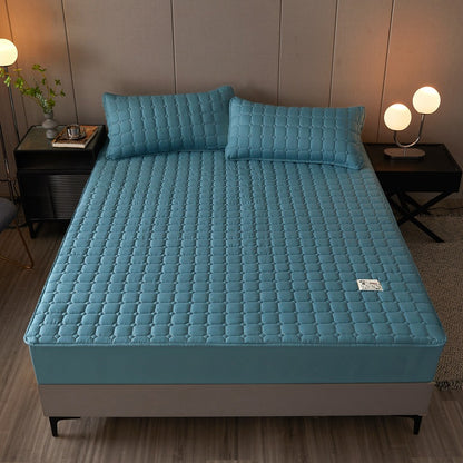 Decorative Quilted Mattress Topper Homeandso