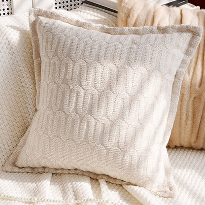 Geometric Patterned Decorative Pillow