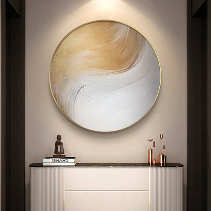 Artistic Round Wall Mirror Homeandso