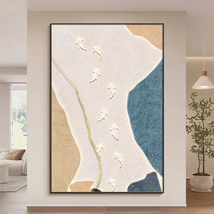 3D Koi Fish Relief Wall Art Homeandso