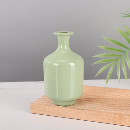 Decorative Round Glass Vase