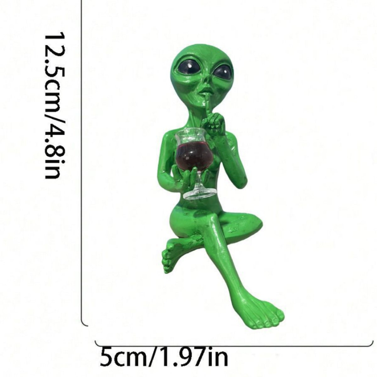 Alien-Inspired Decorative Figurine Homeandso