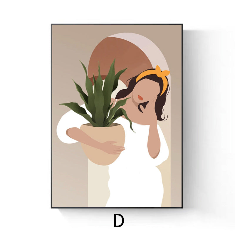 Abstract Botanical Wall Art Homeandso