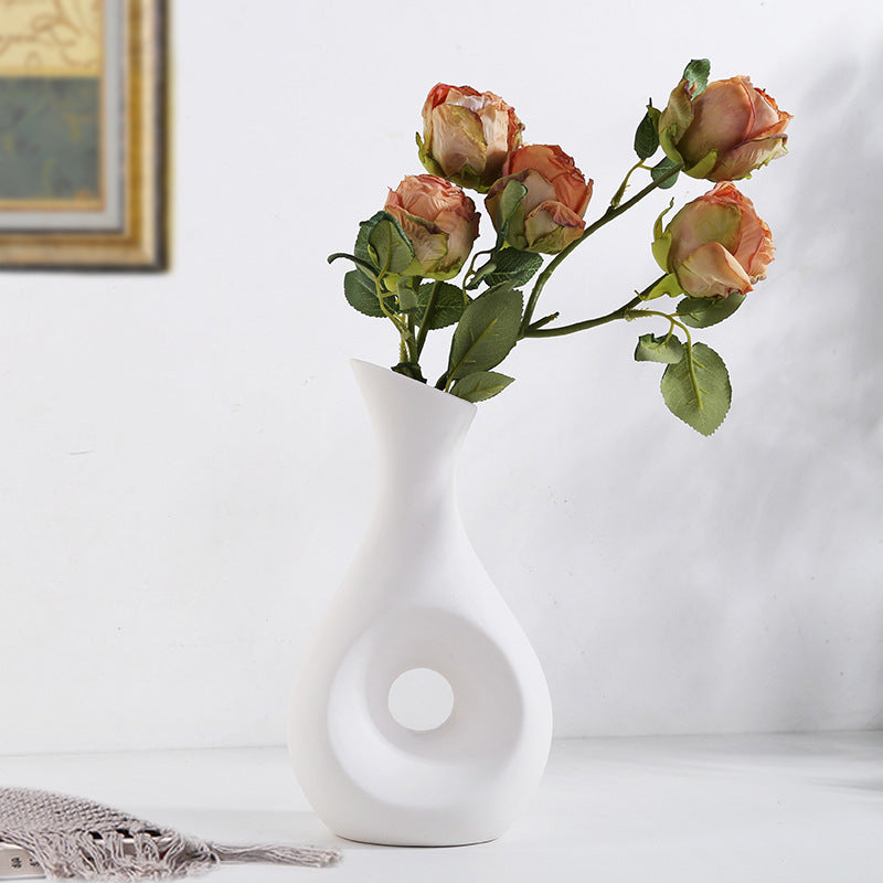 Elegant Minimalist Ceramic Vase Homeandso