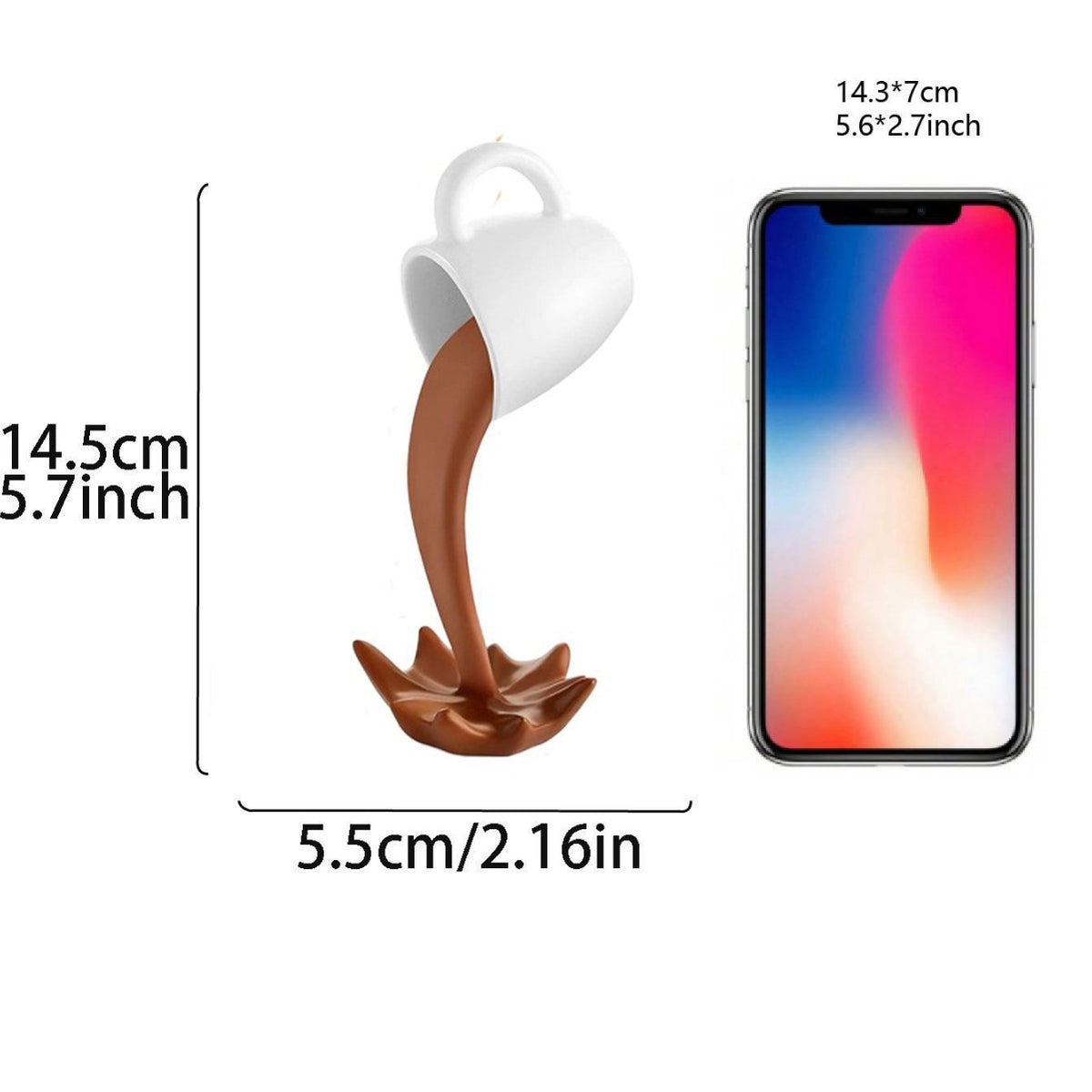 Creative Coffee Mug Design Phone Holder Homeandso
