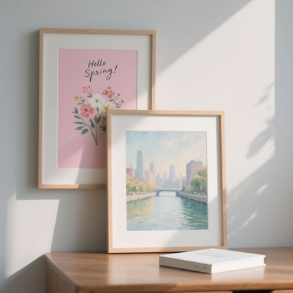 Framed Landscape Artwork