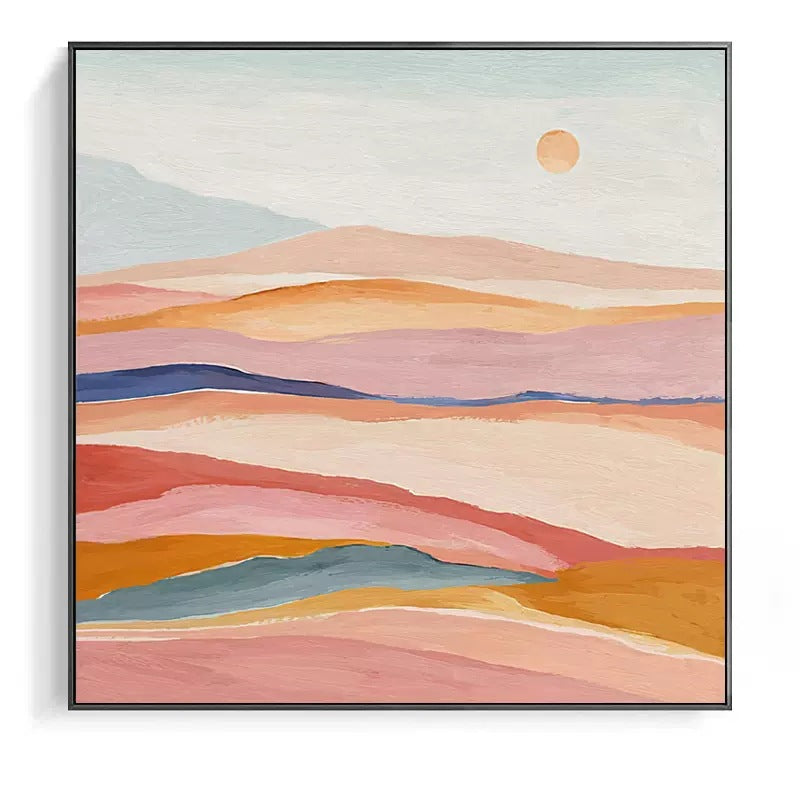 Abstract Landscape Framed Wall Art Homeandso