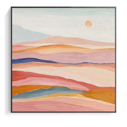 Abstract Landscape Framed Wall Art Homeandso