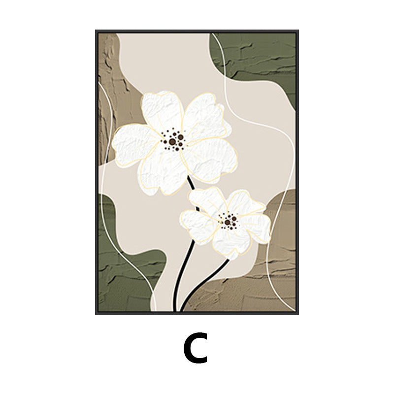 Floral Abstract Canvas Wall Art Homeandso