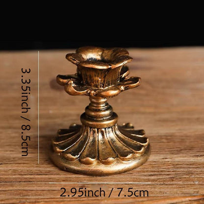 Vintage Floral Candle Holder Homeandso