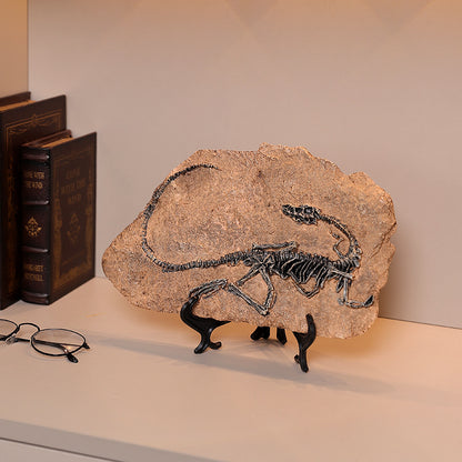 Dinosaur-Themed Decorative Fossil Sculpture Homeandso