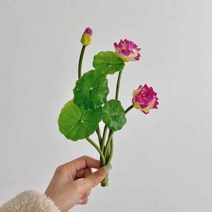 Lotus Blossom Decorative Arrangement