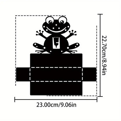 Playful Frog Decorative Wall Art Homeandso