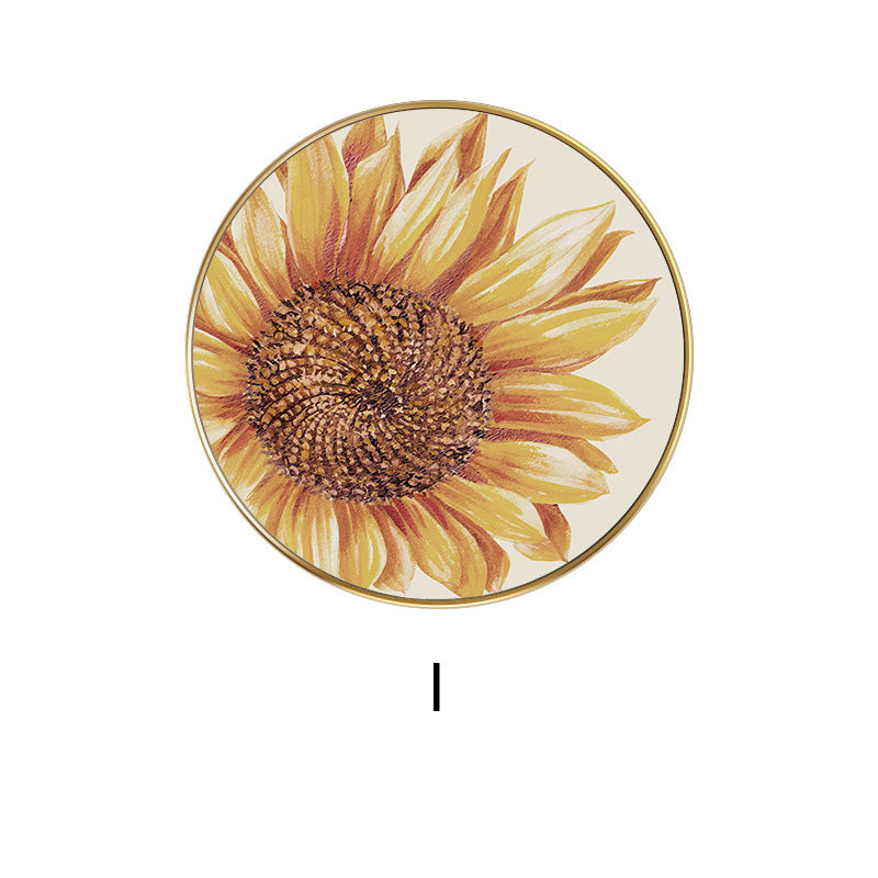 Floral Decorative Wall Plate Homeandso