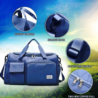 Travel Bag Sport-Duffle | Multiple Compartments with Shoe Compartment