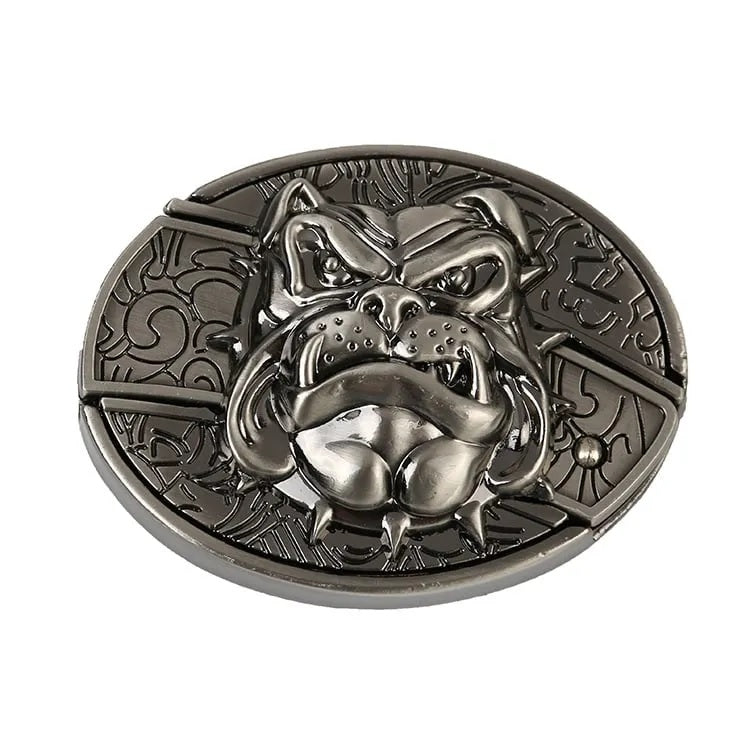 Men's Leather Punk Belt | Vintage Metal Buckle Designs