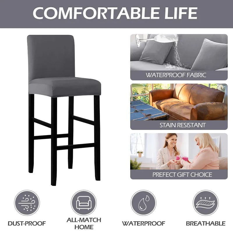 Bar Stool Stretch Cover