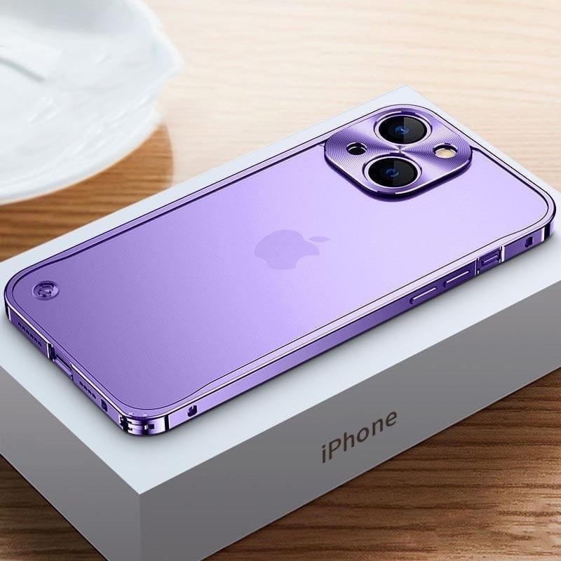 iPhone Aluminum Case | CNC-Milled Metal Frame for Protection | Multiple Colors
