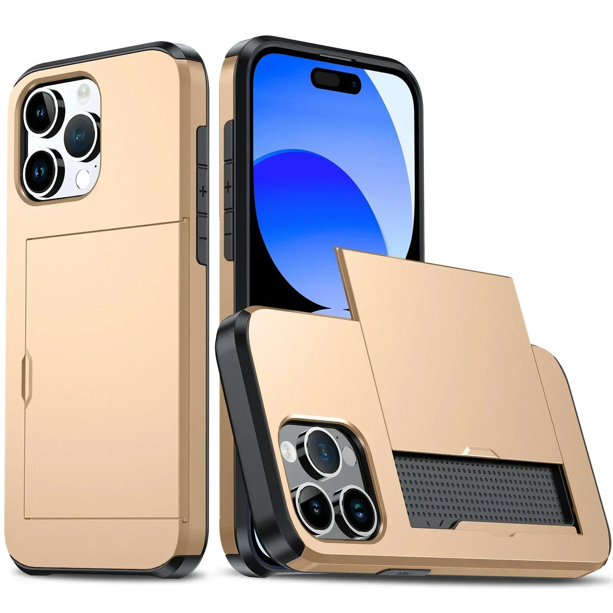 iPhone case with card slot – protective case with card drawer
