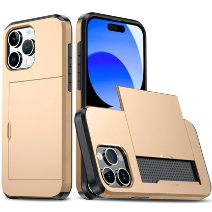 iPhone case with card slot – protective case with card drawer