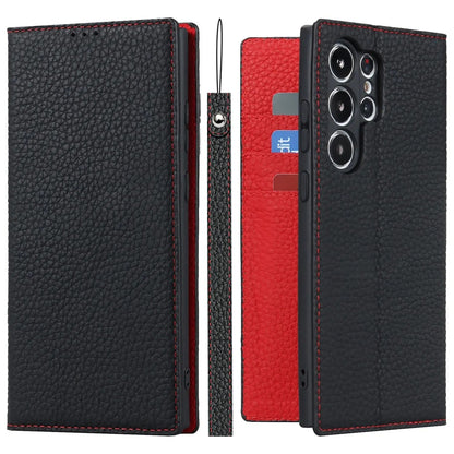 Genuine leather wallet case