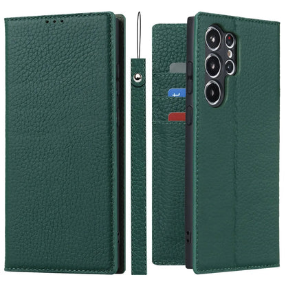Genuine leather wallet case