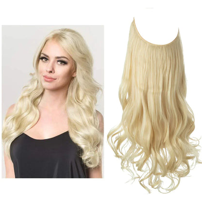 SecretHair | Real Hair Extensions | Natural Wave Volume | Blonde