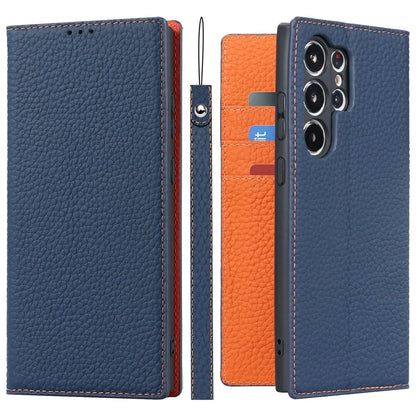 Genuine leather wallet case
