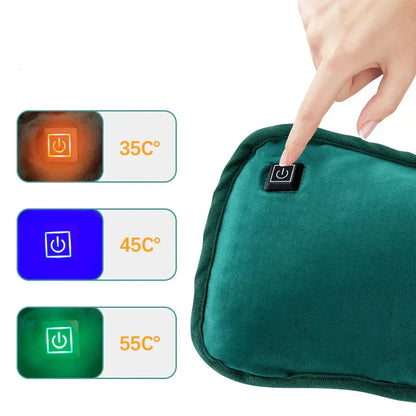 Portable heating pad | 30x20 cm | Quick heating, versatile hand/body warmer
