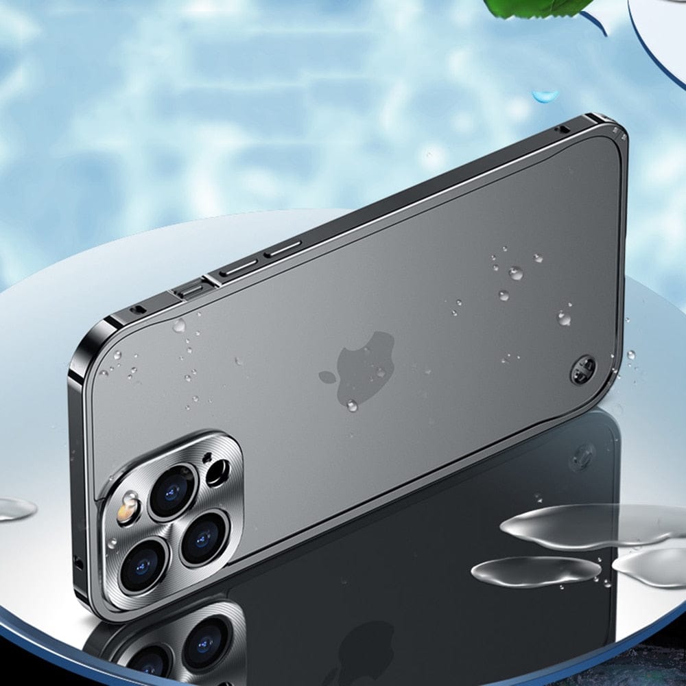 iPhone Aluminum Case | CNC-Milled Metal Frame for Protection | Multiple Colors