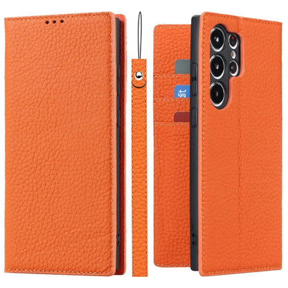 Genuine leather wallet case