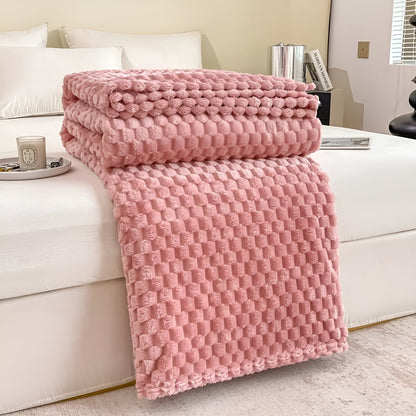 Microfiber blanket – super soft and warm for sofa and bed