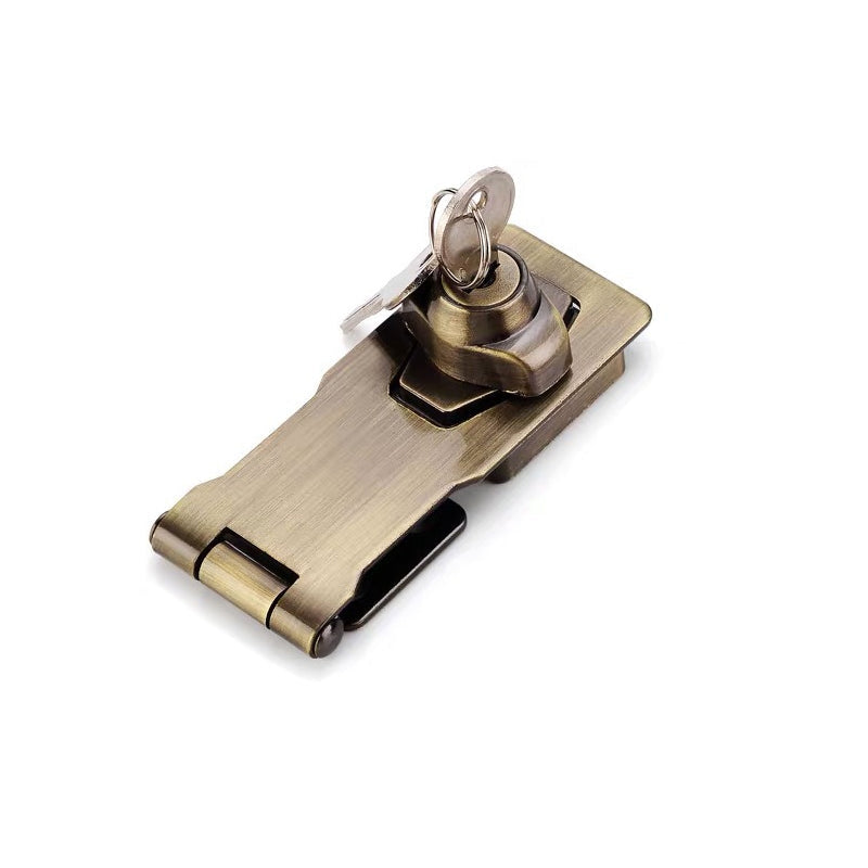 Door lock bolt | Installation without drilling with key