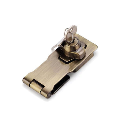 Door lock bolt | Installation without drilling with key