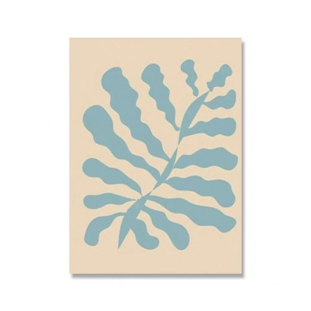 Bright Colorful Botanical Abstract Wall Art Fine Art Canvas Prints Vibrant Color Pictures For Modern Home Living Room Bedroom Art Decor | Home&so-Homeandso