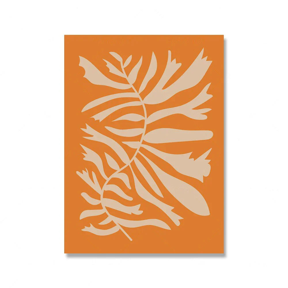 Bright Colorful Botanical Abstract Wall Art Fine Art Canvas Prints Vibrant Color Pictures For Modern Home Living Room Bedroom Art Decor | Home&so-Homeandso