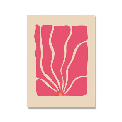 Bright Colorful Botanical Abstract Wall Art Fine Art Canvas Prints Vibrant Color Pictures For Modern Home Living Room Bedroom Art Decor | Home&so-Homeandso