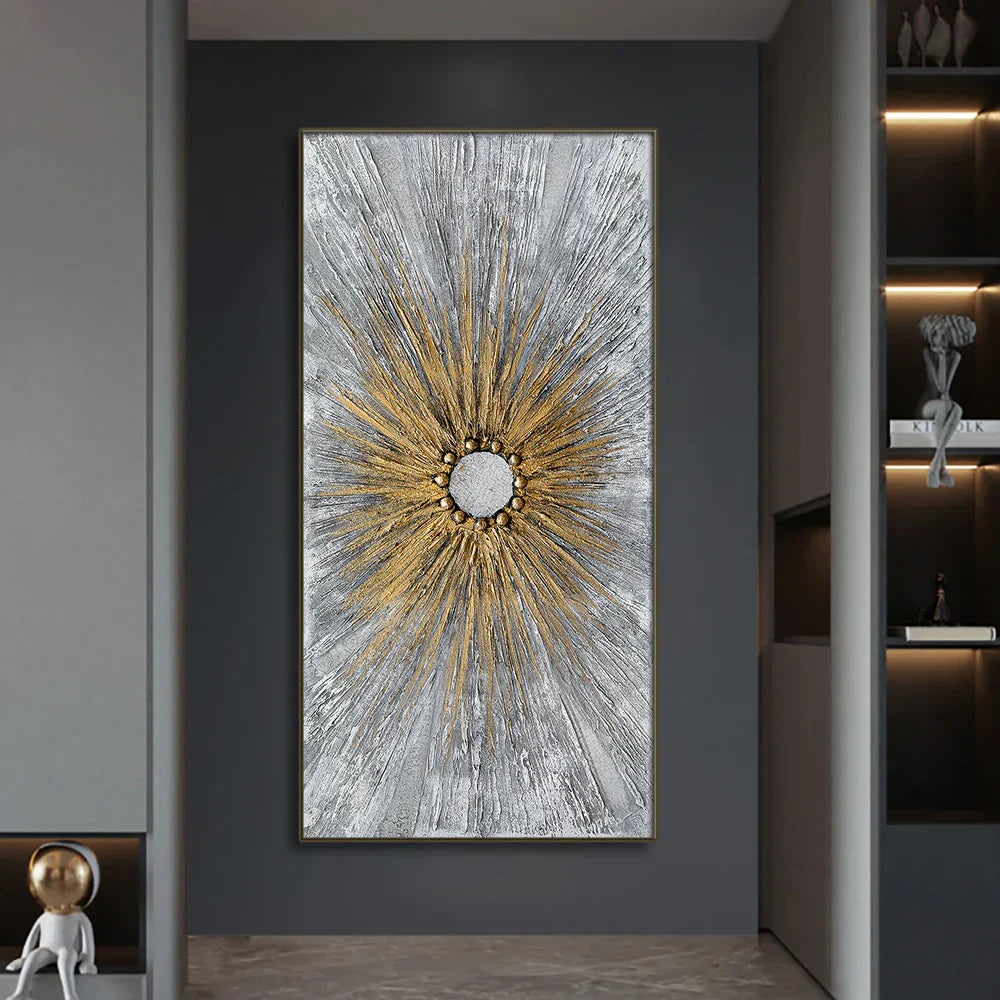 Contemporary Urban Abstract Wall Art Fine Art Canvas Prints Neutral Color Tones Pictures For Modern Apartment Living Room Home Office Art Decor | Home&so-Homeandso