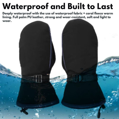 Electric Heated Gloves | Double-sided, 10,000 mAh USB rechargeable | Waterproof Skiing & Motorcycling