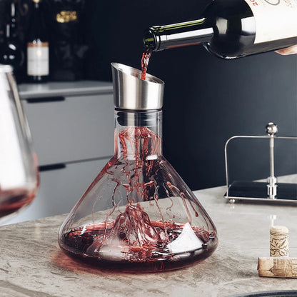 1500ml wine carafe with air opener